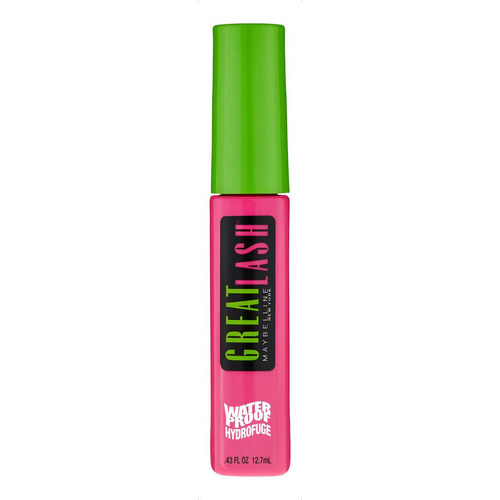 Máscara de pestañas Maybelline Great Lash waterproof 0.43 fl oz color very black