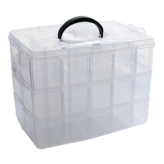 Caja Organizadora Organizador Con Separadores 24.5x16.5x18cm