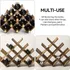 13bottle Wine Rack 4tier Nature Wood Wine Display Rack/...