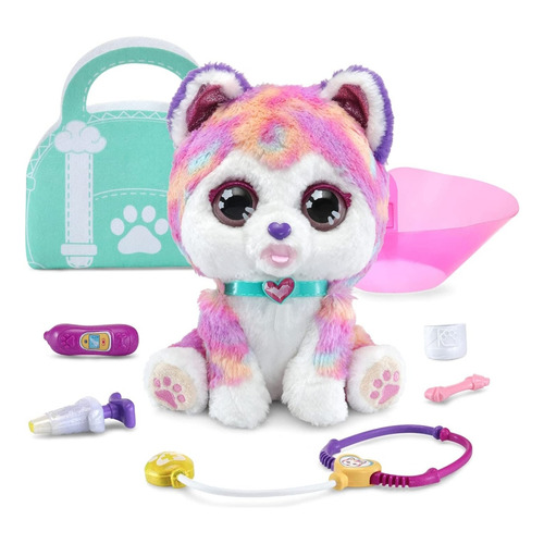 Vtech Hope The Healing Husky Perrito Mascota Electrónica Color Rosa claro