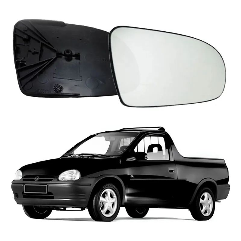 Lente Retrovisor Esquerdo Corsa Picape 1.6 1995 A 1996