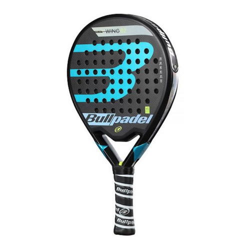 Paleta de pádel  Bullpadel Wing 2 2018 color negro/azul