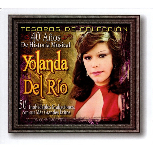 Yolanda Del Rio Tesoros De Coleccion Box 3 Discos Cd