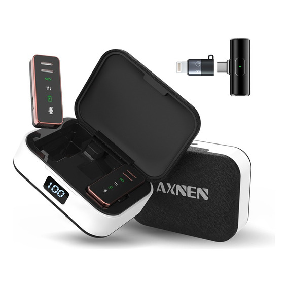 Micrófono Inalámbrico Lavalier Axnen S18 Para iPhone/android