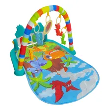 Tapete De Atividades Para Bebê Piano Play Funny Dino Maxi Baby