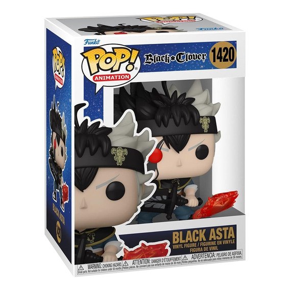 Funko Pop Black Clover - Black Asta #1420