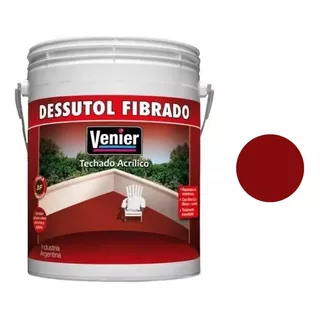 Dessutol Triple Fibrado Techos Acrilico Impermeabili X 20kg Color Rojo