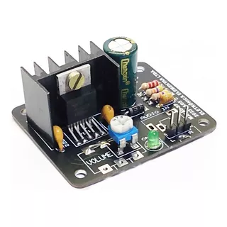 Kit Placa Amplificador De Audio 30w Rms Potente Montagem Diy Cor Preto Potência De Saída Rms 30 W