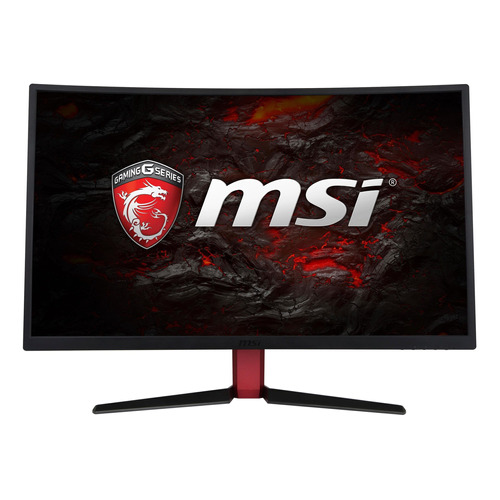 Monitor gamer curvo MSI Optix G27C led 27" negro y rojo 100V/240V