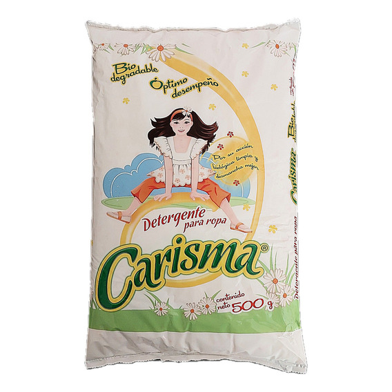 Detergente Biodegradable En Polvo Carisma 500g