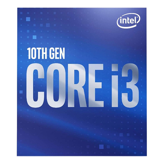 Procesador gamer Intel Core i3-10100 BX8070110100 de 4 núcleos y  4.3GHz de frecuencia con gráfica integrada