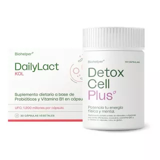 Detox Cell Plus+ Dailylact Kol Pack Colesterol Biohelper Cta