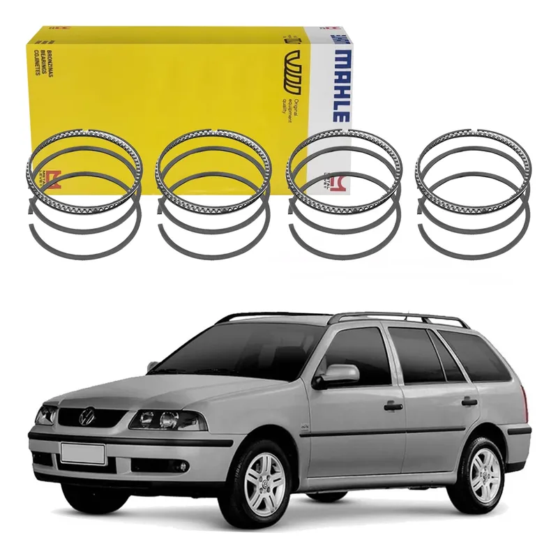 Jogo Anel Do Motor Std Parati G3 1.0 8v 2000 A 2005