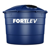 Tanque De Agua Fortlev Caixa D'água Vertical Polietileno 7500l Azul De 2.12 m X 2.79 m