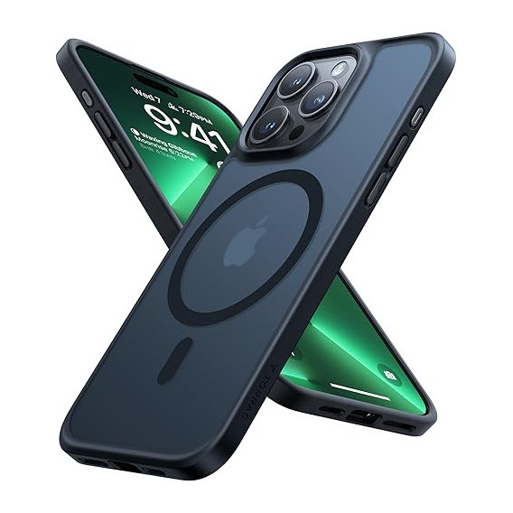 Funda Case iPhone 15 Pro Max 6.7 Grado Militar Negro