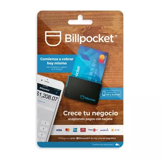 Tarjeta Código Digital Billpocket  Bluetooth