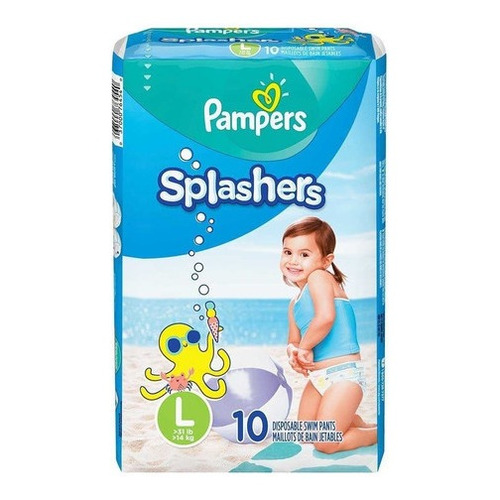Pañales Pampers Splashers unisex P