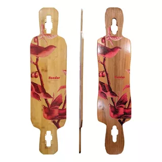 Shape Longboard Hondar Maple Drop Through 38  Com Lixa