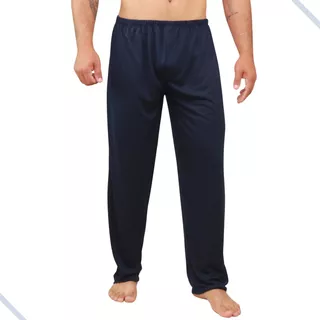 Calça Masculina Cós Elástico De Pijama Soltinha Confortável
