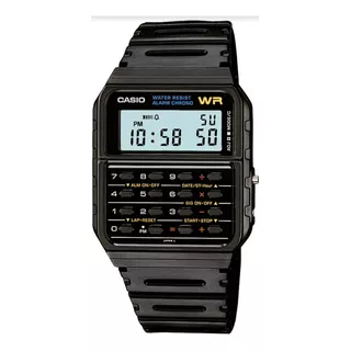 Reloj Original Casio® Calculadora Alarma Cronógrafo Wr Nuevo