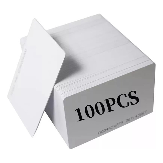 100 Piezas Tarjetas De Proximidad Rfid De 125khz De Pvc