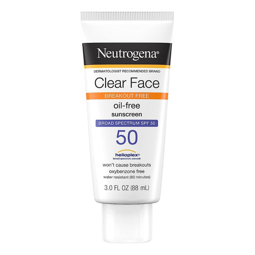 Neutrogena Clear Face Bloqueador Solar Fps 50