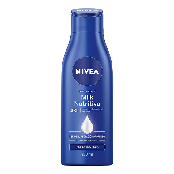 Nivea Crema Corporal Milk Nutritiva 250 Ml