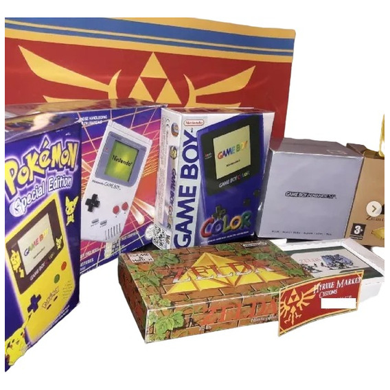 Cajas Repro Consolas Gameboy Color Advance Sp