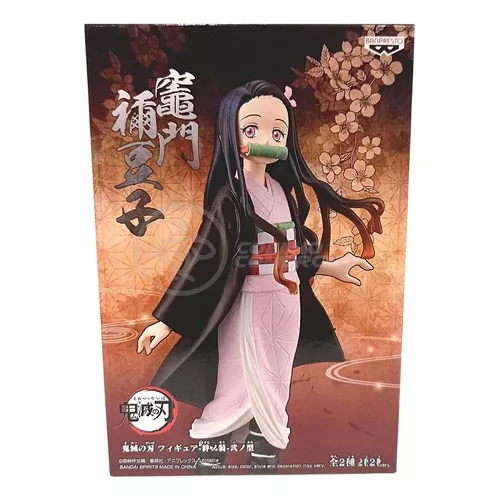 Action Figure Boneco Oni Nezuko Kamado Demon Slayer 14cm