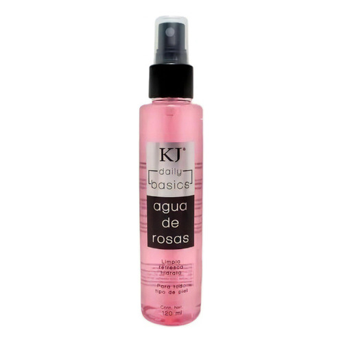 Agua De Rosas Refresca E Hidrata Fijador De Maquillaje Kj 