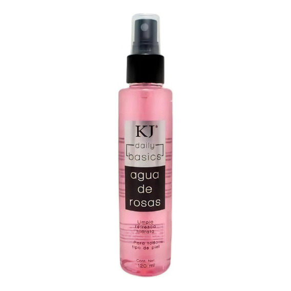 Agua De Rosas Refresca E Hidrata Fijador De Maquillaje Kj 