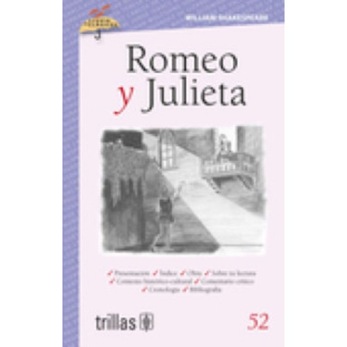 Romeo Y Julieta Volumen 52 Serie Lluvia De Clásicos Trillas