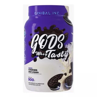 Gods Whey Tasty 900g - Canibal Inc Sabor Cookies And Cream