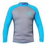 Remera Neoprene Lycra Playa Natacion Kayak Surf Remo Kite 