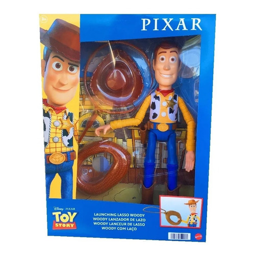 Figura de Woody de Toy Story de Disney Pixar con corbata Mattel Hhp02
