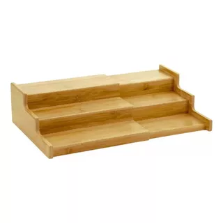 Escalera Organizadora Extensible Porta Especieros Bambu