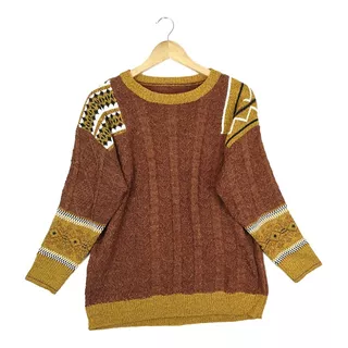 Sweater Étnico Mujer