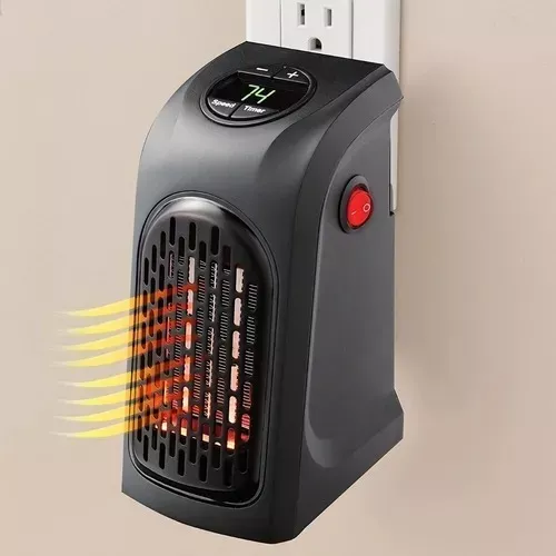 Mini Calefactor Portatil De Pared 400w Clima Calentador