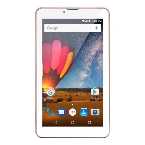 Tablet  Multilaser M7 3G Plus 7" 8GB rosa e 1GB de memória RAM