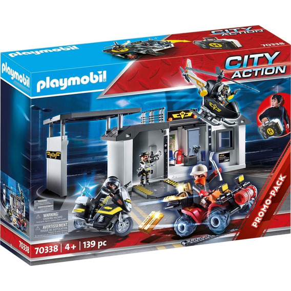 Playmobil® City Central De La Policía Táctica Intek 70338