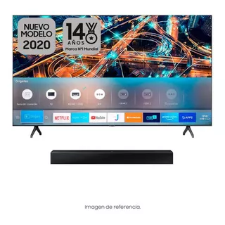 Combo Tv Samsung 55  55tu6900+barra De Sonido