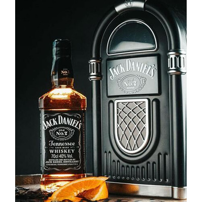 Whiskey Jack Daniel's Tennessee Rockola Jukebox 750ml