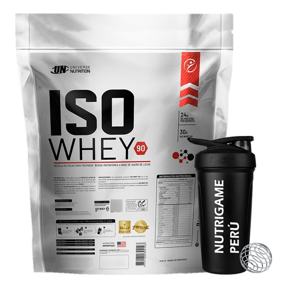 Iso Whey 90 5 Kg Proteina Isolatada 100% - Tienda Fisica 