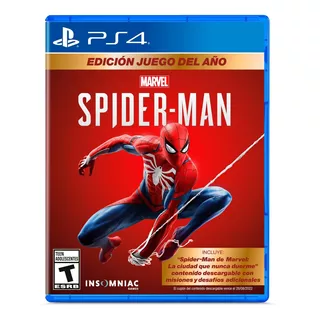 Marvel's Spider-man  Spider-man Game Of The Year Edition Sony Ps4 Físico