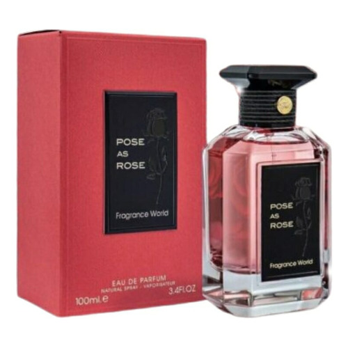 Fragrance World Pose As Rose Edp 100ml Mujer