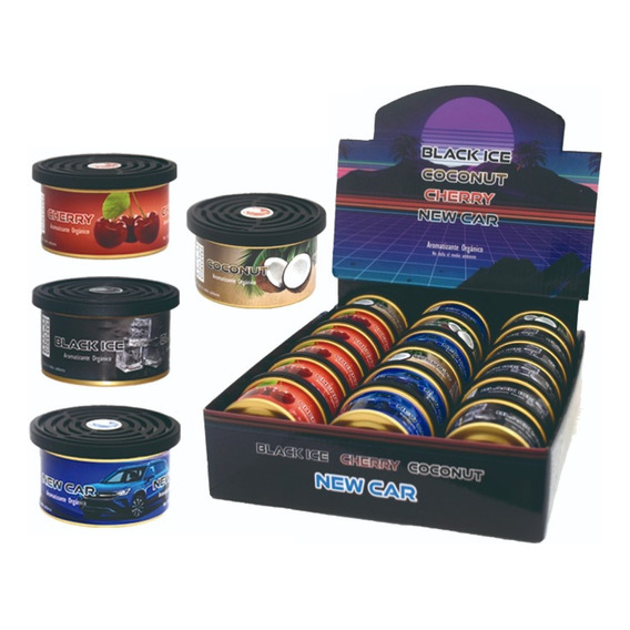 Exhibidor Scents Car Essential Surtido 18 Pzas 42g