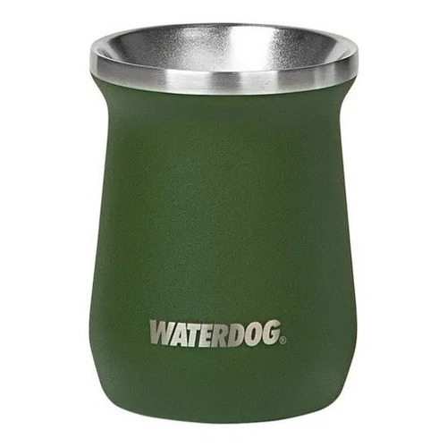 Mate Waterdog Zoilo 240 Ml Acero Inoxidable Camping Color Verde ZOILO240