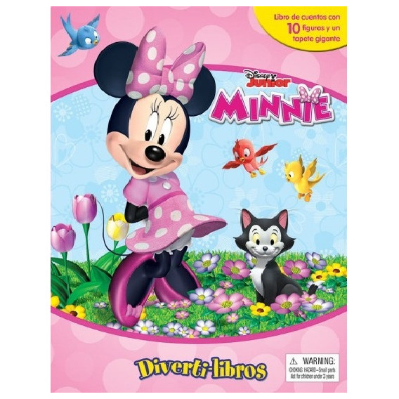 MINNIE DIVERTI LIBROS, de X. Editorial S/D en español