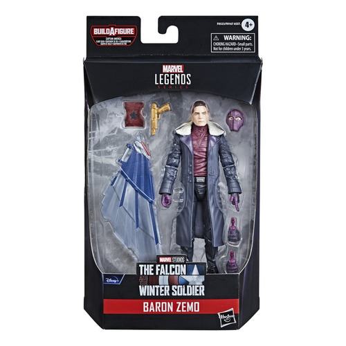 Figura Hasbro Marvel Legends Baron Zemo Baf Equipo De Vuelo