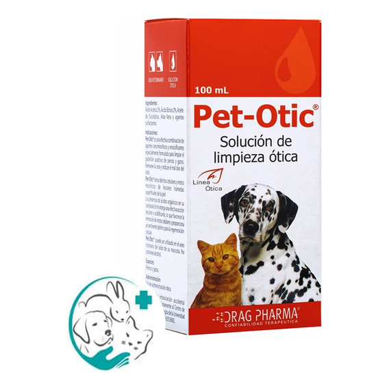 Pet-otic Limpiador Ótico 100 Ml Perro Y Gatos